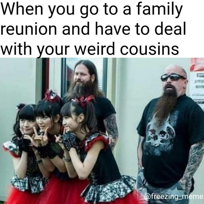 ‘I would be happy if I had cousins like that’
