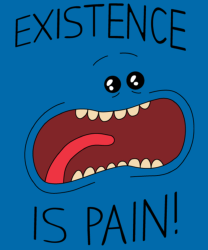 Existence is pain - Qwertee.com