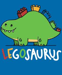 Legosaurus - Qwertee.com