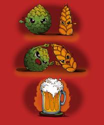 Beer Fusion - Qwertee.com