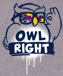 Owl Right - Qwertee.com